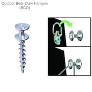 ELECTRIDUCT Double Headed Indoor / Outdoor Bear Claw Hanger 1 1/4"- 20pk HM-BCO-20